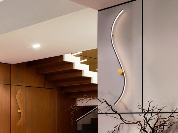 SILOE APLIQUE NEGRO-ORO - SCHULLER