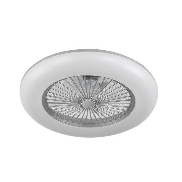 Ventilador PERI Gris- Fabrilamp. Ø55cm Luz LED