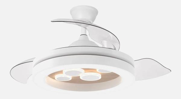 Ventilador Cupido Fabrilamp Blanco - Motor DC Ø107cm