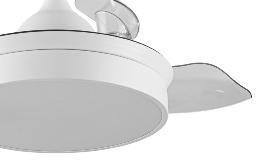 Ventilador CALA Blanco- Fabrilamp. Motor DC Ø41cm