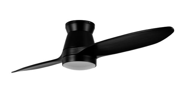 Ventilador Nordic Negro Fabrilamp - Motor DC Ø132cm