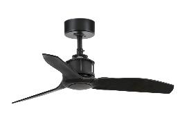 Ventilador Justfan FARO - Negro. Motor DC. 81cm. Ø