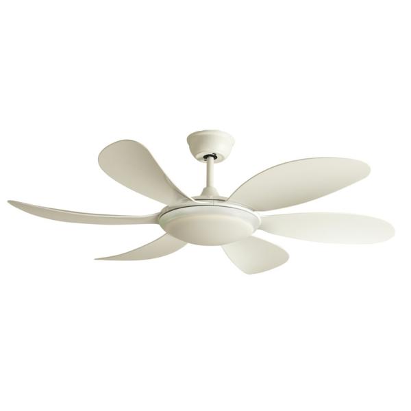 Ventilador Tanik Cristal Record - 107cm Blanco Motor DC