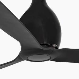 Ventilador Mini Eterfan DC FARO - negro mate128cm. Ø