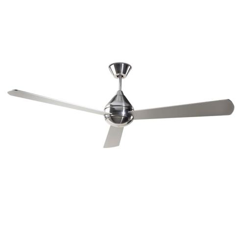 Ventilador Tupai niquel LEDS-C4, motor DC. Ø 132cm