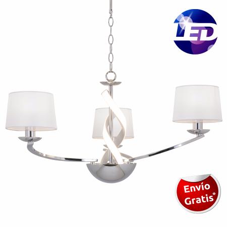 Lámpara Scarlett AJP. Lampara 3 brazos LED