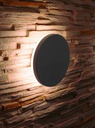 Aplique exterior Mantra Bora Corten - Luz LED