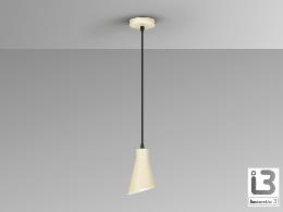 i3-BERA- LAMPARA 1L -CREMA - ILUMINACION i3 By SCHULLER