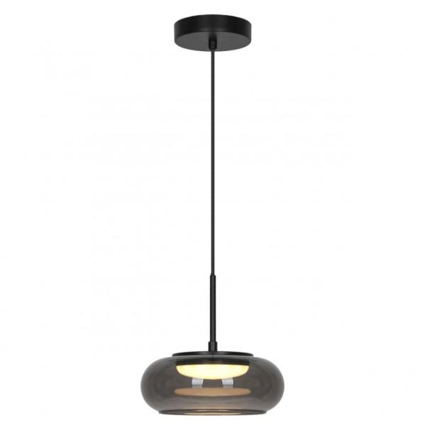 Colgante CITÉ negro-fume led 9w 500lm 3000k - ALEMAR