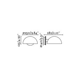 Aplique DOMINICA beige Faro Barcelona