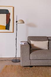 Lampara de pie DOMINICA Negro Beige Faro