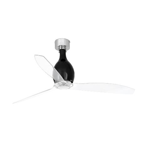 Ventilador Mini Eterfan FARO - negro brillo motor DC. 128cm. Ø