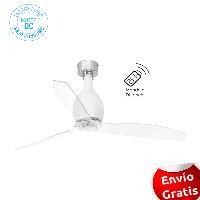 Ventilador Mini Eterfan FARO - blanco mate motor DC. 128cm.Ø