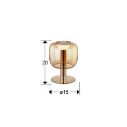 ICON-SOBREMESA ORO/AMBAR - SCHULLER