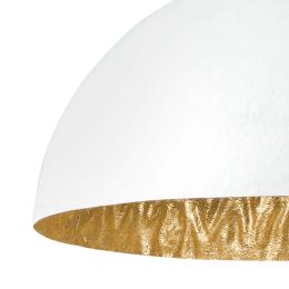 Colgante MAGMA Faro - acabado blanco/oro - 70cm