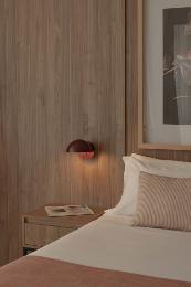 Aplique MATILDA granate Faro Barcelona