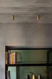 Plafon STAN oro satinado Faro Barcelona 