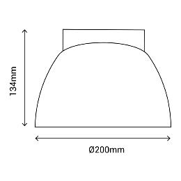 Plafon Sulion Canadian Cuadrado - Iluminacion de exterior LED