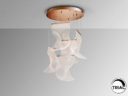 VELOS LAMPARA 5L ORO ROSA - SCHULLER