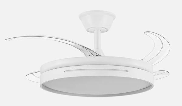 Ventilador MICENAS Blanco Fabrilamp - Motor DC Ø108cm