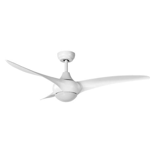 Ventilador CANEA Blanco Fabrilamp - Motor DC. 134cm.Ø