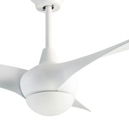 Ventilador HELIX - Forlight blanco - Motor Dc luz Led 132cm.Ø