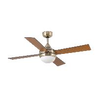 Ventilador Mini Icaria FARO Cuero 107cm.Ø