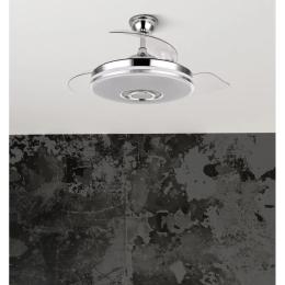 Ventilador NOTO Musical RGB Fabrilamp - Motor DC Ø108cm