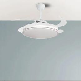 Ventilador Papiro Blanco Fabrilamp - Motor DC Ø107cm