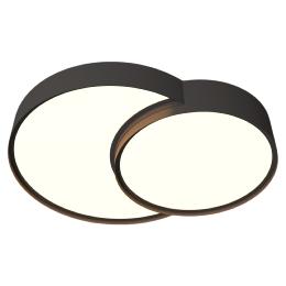 Plafon led NIRO negro led 67w 3000/4000/6000k - ALEMAR