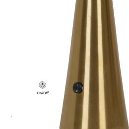 Sobremesa PATRICK latón-opal 1 x 25w e-27 - ALEMAR