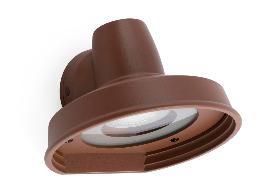 Aplique Bronx Faro. Iluminacion de Exterior. Marron