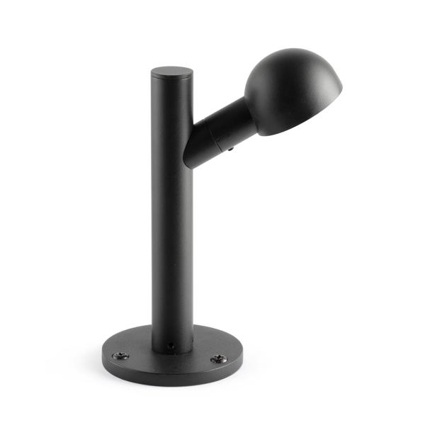 Baliza exterior BROT 200 negra Faro Barcelona