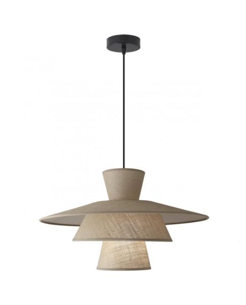 Colgante BARI madera 1 x 60w e-27 - ALEMAR