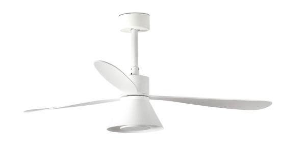 Ventilador AMELIA L CONE Blanco FARO - Motor DC - Luz Led Ø132cm