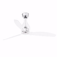 Ventilador Mini Eterfan FARO - cromo motor DC. 128cm. Ø