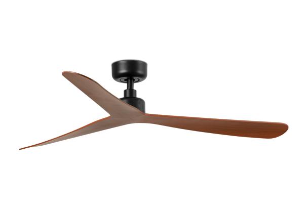 Ventilador ROCKER FARO Negro Madera -  Motor DC Ø132cm