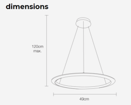 Lampara Tango Mimax Lighting LED