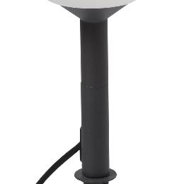 Estaca SAIGON OUT Cilindro gris/blanco mate Faro