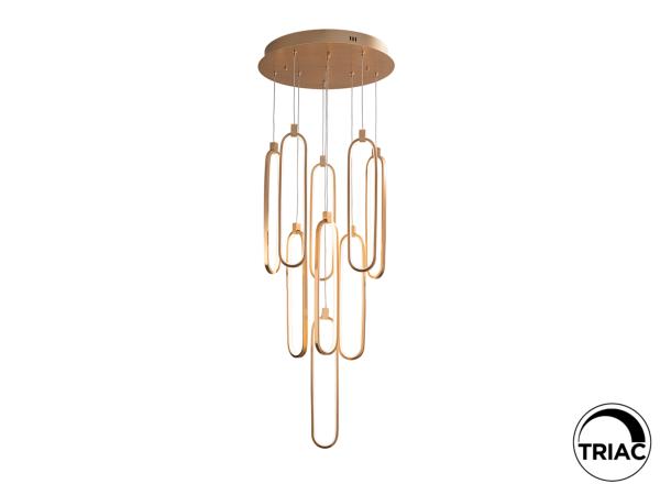 COLETTE- LAMPARA 9L ORO ROSA - SCHULLER