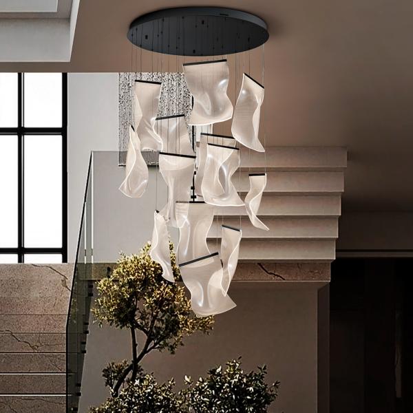 VELOS LAMPARA 13L NEGRO DIMABLE - SCHULLER