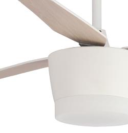 Ventilador Amur Zima Lighting - Blanco Ø132cm LED