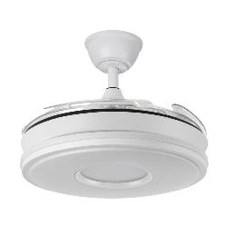 Ventilador DANI Mini Blanco - Fabrilamp. Motor DC Ø91cm