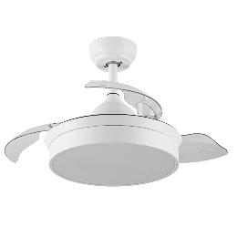 Ventilador CALA Blanco- Fabrilamp. Motor DC Ø41cm