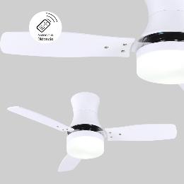 Ventilador de techo Buran blanco Fabrilamp 107cmØ