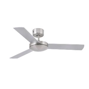 Ventilador Mini Mallorca FARO Niquel sin luz 107cm.Ø
