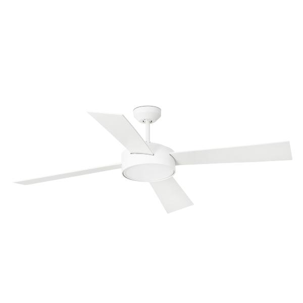 Ventilador Hydra FARO - Blanco Motor DC. luz LED 133cm. Ø