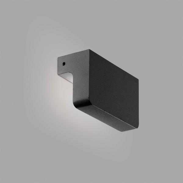 Aplique Nine Faro Gris Oscuro. Iluminacion de Exterior LED.