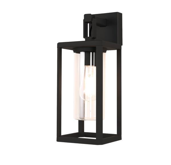 Aplique exterior Alps Negro Mantra - 1 luz