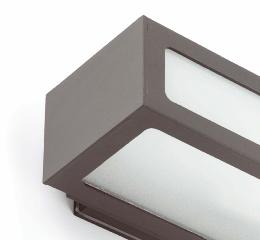 Aplique Natron  gris oscuro Faro. Iluminación de Exterior